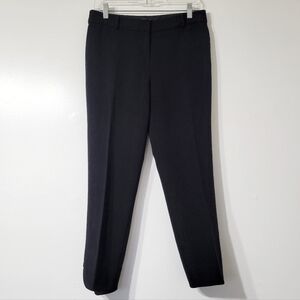 Kate Spade Las Vegas Scalloped Hem Black Pant size 6